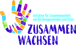 Zusammen wachsen - Initiative für Zusammenarbeit von Kirchengemeinden und Kitas Logo: Zusammen wachsen - Initiative für Zusammenarbeit von Kirchengemeinden und Kitas